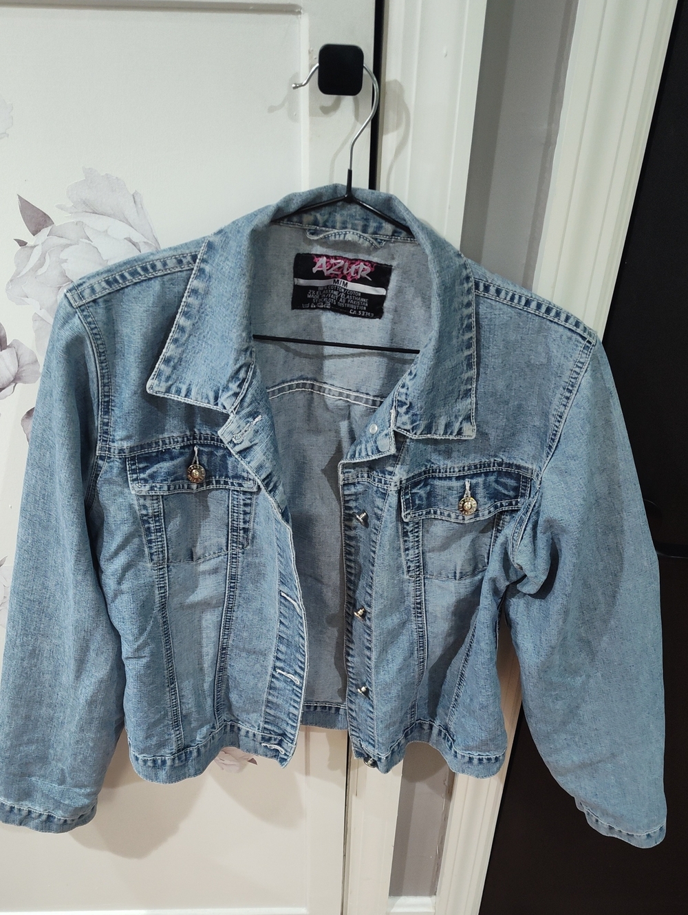 Light Blue Denim Jacket for Women